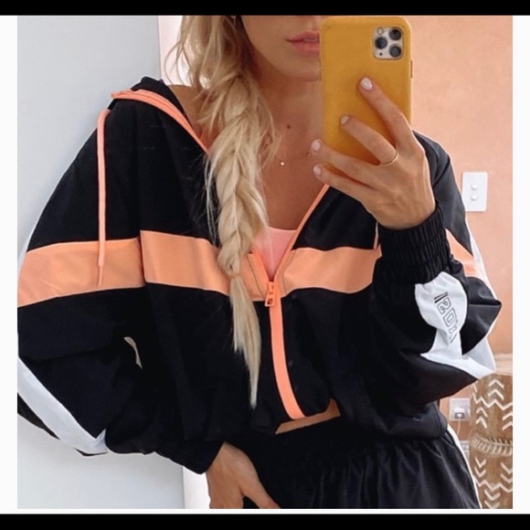 Sarah’s Day x White fox wind breaker - Picture 1 of 7